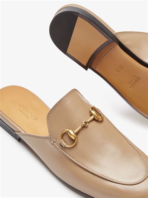 gucci horse-bit mules|gucci princetown mule beige.